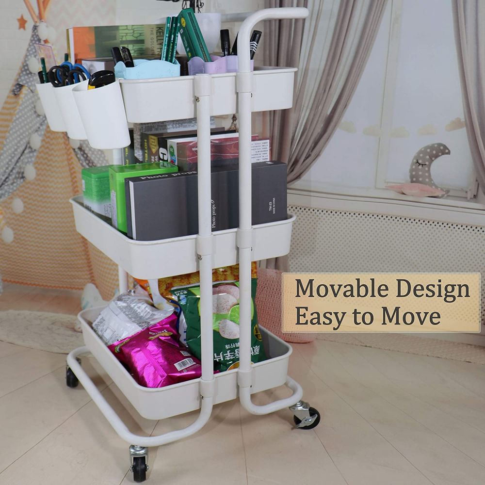 Multifunction Organizer Storage Beauty Salon Trolley